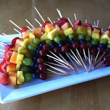 Angie S List Rainbow Fruit Skewers Rainbow Fruit Kabobs Food