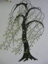 Contemporary Metal Wall Art Large Jeweled Willow Tree Metal Tree Wall Art Contemporary Metal Wall Art Metal Tree