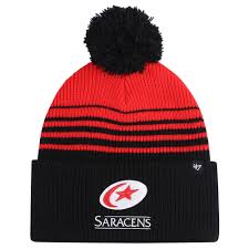 saracens 47 brand high bar cuff knit hat