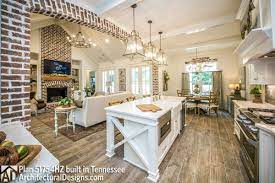 Pin By Susan Mccollum On Kitchen Island With Sink In 2021 Farmhouse Interior Kitchen Plans Home