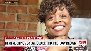 Bertha Pretlow Brown who loved to organize family gatherings among more  than 500,000 covid deaths in U.S.