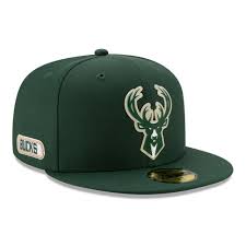 Milwaukee bucks hats & caps. Milwaukee Bucks Back Half Green 59fifty Cap New Era Cap