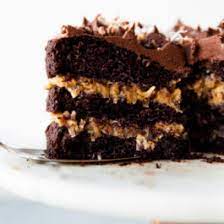 Stir together sugar, flour, cocoa, baking powder, baking soda and salt in large bowl. Upgraded German Chocolate Cake Sally S Baking Addiction