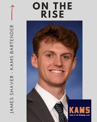 Congratulations to James Shaver for being promoted at Kams