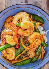 Ayesha Curry S Honey Ginger Shrimp Stir Fry Recipe Shrimp Stir Fry Food Curry Recipes