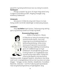 It is meant to address the high functional illiteracy of filipinos where language plays a significant factor. K To 12 Grade 2 Learning Material In Mother Tongue Based Mtb Mle Reading Worksheets 12th Grade 2nd Grade