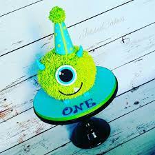 Monster Smash Cake Monster 1st Birthdays Monster Birthday Cakes Monster Birthday Parties