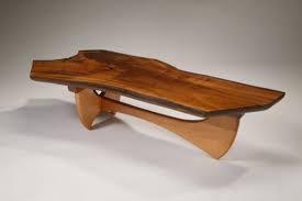 Koa Japanese Nakshima Style Coffee Table Industrial Table Japanese Coffee Table Live Edge Wood Furniture