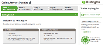 If not, you cannot open an account for the bank, even online. How To Open A Huntington Bank Account