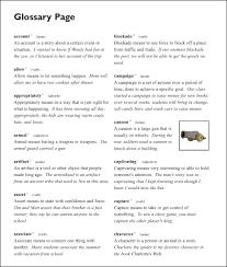 Image Result For Glossary Format Example Glossary High School English Bed For Girls Room