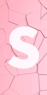 S Pink Iphone Arkaplanlari Harfleme Galaxy Wallpaper