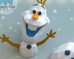 olaf diy etsy