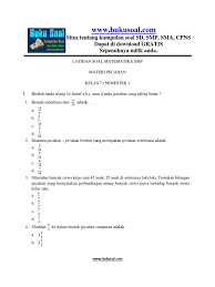 Check spelling or type a new query. Latihan Soal Matematika Pecahan Smp Terbaru Pdf
