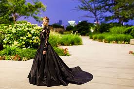 Simple wedding dresses with sleeves. Black Dresses For Wedding The Best Wedding Dresses