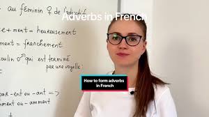 French grammar for beginners: forming adverbs #frenchforbeginners  #frenchdailylearning #frenchclasses #azurecole