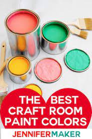 What colors make a small bathroom look bigger? Craft Room Paint Colors Ideas Room Paint Room Paint Colors Craft Room