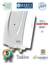 Marey By Santon Electric Water Heater 220 Volt 3 Gpm Marey By Stanton Stanton3 Santon 174 99 Water Heater Electric Water Heater Heater