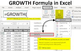 Growth Formula In Excel Examples Calculate Growth In Excel