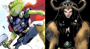 We've seemingly got our first full glimpse of tom hiddleston's return to the mcu with a set of leaked loki set photos. Potential Loki Figures Suggest Throg Lady Loki Will Appear