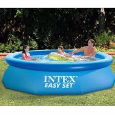 Show Details For حمام سباحة باطار نفخ قطر 366 ارتفاع 76 سم بدون فلتر من انتيكس In 2020 Easy Set Pools Inflatable Swimming Pool Intex Swimming Pool