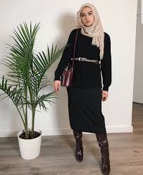 They are proof that beauty is not restricted by color or size. Basic Black Hijab Outfit Ideas Zahrah Rose
