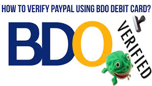 But you can only request for this change in the same bdo branch where it was initially issued. How To Verify Bdo Debit Card To Paypal