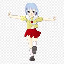 Share the best gifs now >>>. Anime Girl Gif Png Clipart 1595848 Pinclipart