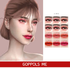 Gpme K Set C1 Download Hq Mod Compatible Add Swatches Download At Goppolsme Patreon No Ad Access To Exclusive Goppol Sims 4 Cc Makeup Sims 4 Cc Skin Sims