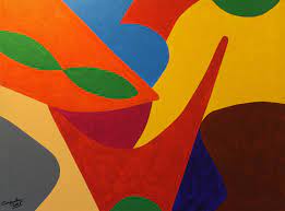 Mystical Forms Of Famous Abstract Paintings And Abstract Art Indianartideas Here is an example of a curvilinear.