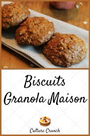 Biscuits Granola Maison La Recette Facile Culture Crunch En 2020 Recette Recette Facile Biscuits