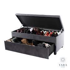 We did not find results for: Charcoal Grey Velvet Shoe Storage Trunk