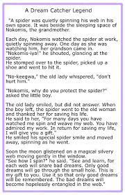 Beautiful Story To Read To Kids Then Hang A Dream Catcher In Their Bedrooms Also Great To Print Out To Accompany Dream Catcher Legend Dream Catcher Nativity