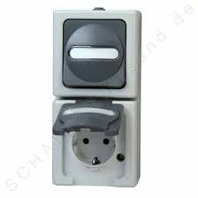 Hallo, ich biete 5 neue schalter steckdosen kombinationen von der marke jung an versand gegen. Kombination Beleuchteter Aus Wechselschalter Mit Steckdose Ap Feuchtraum Blue Electric Ip 44 Kopp