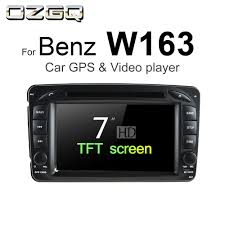 Ozgq Android 7 1 Car Dvd Player For Mercedes Benz W163 M Class Ml55 Ml230 Ml270 Ml320 Ml350 Ml400 Ml430 Ml500 Auto Gps Bt Stereo Car Multimedia Player Aliexpress