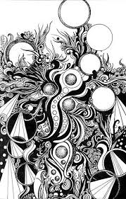 Abstract Art Black And White Drawings Easy Pin On Doodle Art