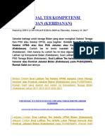 Contoh soal skb bidan cpns 2019, 2019. Soal Skb Bidan