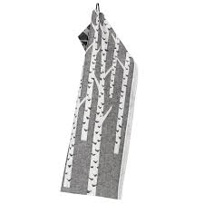 Dish towels, dishtowel, tea towel, under $25. Lapuan Kankurit Koivu White Black Tea Towel Holiday Home Accents