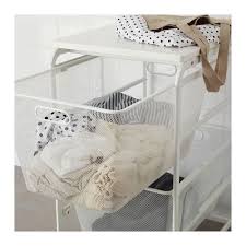 Algot Mesh Basket White 15x23 X5 Ikea Ikea Algot Apartment Storage Ikea