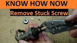 Rust forms on steel or iron when the material is exposed to oxygen and water for a length of time. Remove Stuck Rusted Faucet Screw Youtube