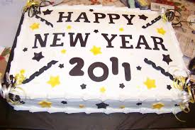 New Year 2011 New Year New Year S Cake Christmas Cake Holiday Desserts