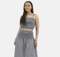 No Boundaries Smocked Cami Top and Maxi Skirt Set, 2-Piece, Women's