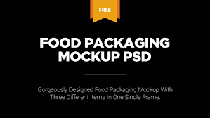 Download Free Food Packaging Mockup Psd On Behance