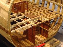 Deck Frames Wooden Ship Models Building A Deck Deck Framing