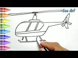 Belajar menggambar helikopter dan mewarnai dengan spidol edukasi Hebat Cara Menggambar Dan Mewarnai Helikopter Dengan Mudah Untuk Anak Indonesia Youtube