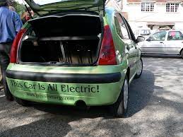 Full Boot Space The C3 Ev Has One Zebra Battery In The Boo Flickr