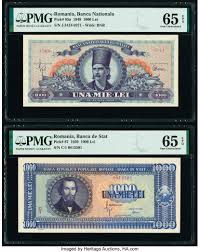 Compare money transfer services, compare exchange rates and commissions for sending money from united kingdom to moldova. Romania Banca Nationala 1000 Lei 18 6 1948 Pick 85a Pmg Gem Lot 89136 Heritage Auctions