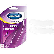 Dr scholl's (escape) gel insole leather high heel inserts, heel liners, insoles by activity and condition. Dr Scholl S Stylish Step Gel Heel Liners 1 Pair One Size Fits All Amazon Ae