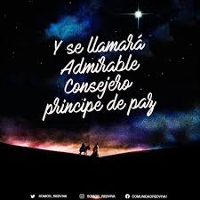 Ministerios Red Viva Twitterren Porque Un Nino Nos Es Nacido Hijo Nos Es Dado Y El Principado Sobre Su Hombro Y Se Llamara Su Nombre Admirable Consejero Dios Fuerte Padreeterno Principedepaz