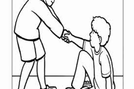 Helping others clipart black and white. Kids Helping Others Clipart Black And White Novocom Top