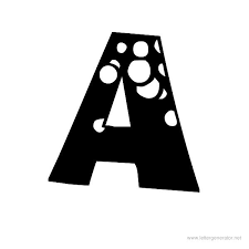 Print free outline of the alphabet. Bubble Alphabet Gallery Free Printable Alphabets Letter Generator Net